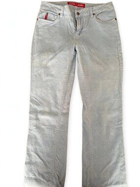 Guess Jeans Light Blue Corduroy Jeans Womens 32
